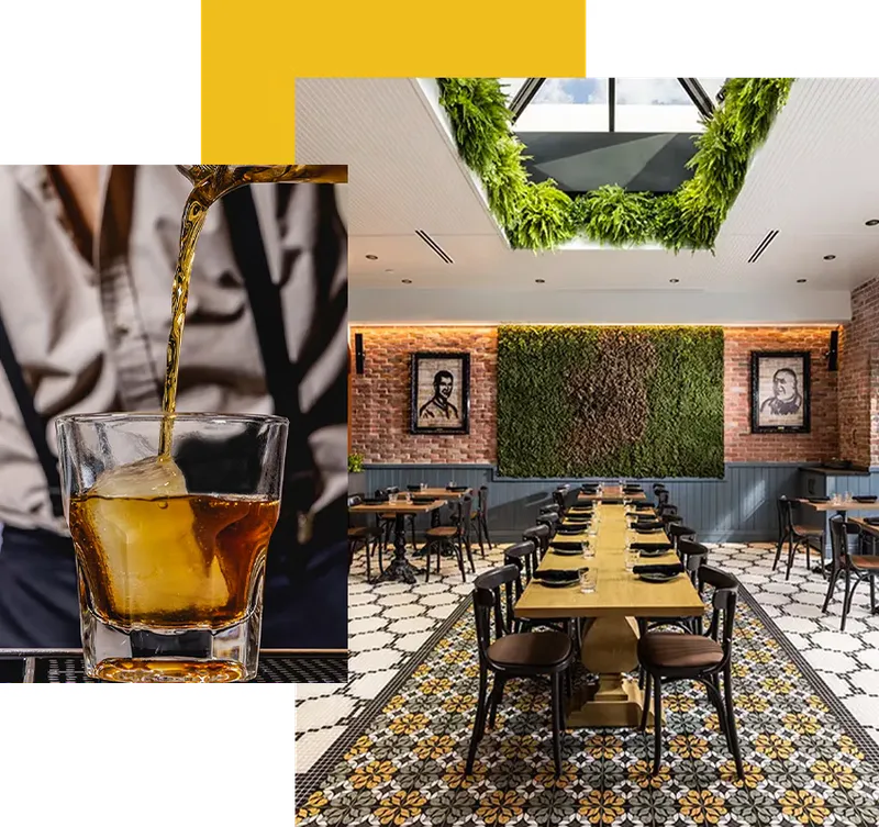 John Martin's Irish Pub — interior y ambiente